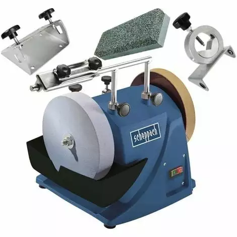 SCHEPPACH TIGER 2000S AFFÛTEUSE À EAU COUTEAUX CISEAUX À BOIS GOUGES 3 SCHEPPACH TIGER 2000S AFFÛTEUSE À EAU COUTEAUX CISEAUX À BOIS GOUGES