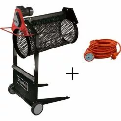 TAMIS ROTATIFS 360W Ø TAMBOUR 400MM SCHEPPACH RS400 + EXTENSION CÂBLE 20 MT