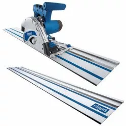 Scheppach Scie Plongeante PL55 - 1200W | 160mm | 230-240V - + 140cm | Guide Supplémentaire 140cm Inclus