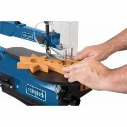 SCIE A CHANTOURNER BOIS PLASTIQUE MÉTAL SCHEPPACH DECO-FLEX + 64 KIT OUTIL -Promos SCHEPPACH Boutique 21066170 4