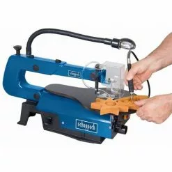 SCIE A CHANTOURNER BOIS PLASTIQUE MÉTAL SCHEPPACH DECO-FLEX + 64 KIT OUTIL -Promos SCHEPPACH Boutique 21066170 5