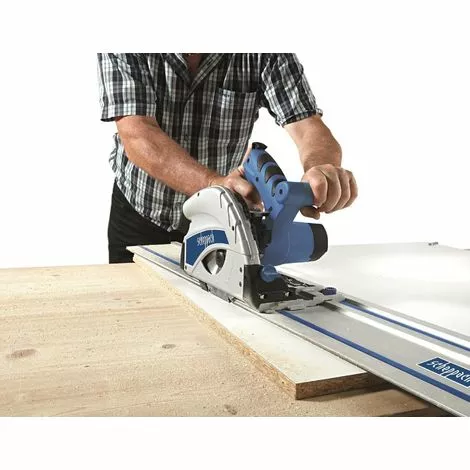 SCIE CIRCULAIRE PLONGEANTE SCHEPPACH PL55 AVEC 2 X 700 MM RAIL + SERRE-JOINTS 6 SCIE CIRCULAIRE PLONGEANTE SCHEPPACH PL55 AVEC 2 X 700 MM RAIL + SERRE-JOINTS – Image 4