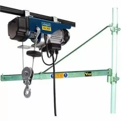 PALAN TREUIL ÉLECTRIQUE 200/400 KG SCHEPPACH HRS400 + POTENCE PIVOTANTE 110 CM