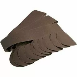 KIT DE 12 BANDES ET DISCS ABRASIVES POUR PONCEUSE SCHEPPACH BTS800 BTS900