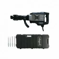 Pack Marteau Piqueur SCHEPPACH 1900W - AB1900 - 4 Burins - Black Edition - Noir