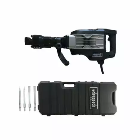 Pack Marteau Piqueur SCHEPPACH 1900W - AB1900 - 4 Burins - Black Edition - Noir 3 Pack Marteau Piqueur SCHEPPACH 1900W - AB1900 - 4 Burins - Black Edition - Noir