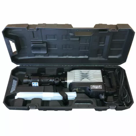 Pack Marteau Piqueur SCHEPPACH 1900W - AB1900 - 4 Burins - Black Edition - Noir 4 Pack Marteau Piqueur SCHEPPACH 1900W - AB1900 - 4 Burins - Black Edition - Noir – Image 2