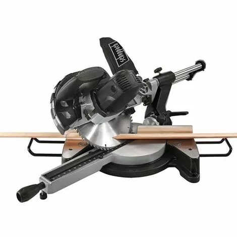 Scheppach Scie à Onglet Radiale HM100LXU - Noir - 2000W | 220-240V | Ø254 Mm | Avec Laser Et LED 5 Scheppach Scie à Onglet Radiale HM100LXU - Noir - 2000W | 220-240V | Ø254 Mm | Avec Laser Et LED – Image 3