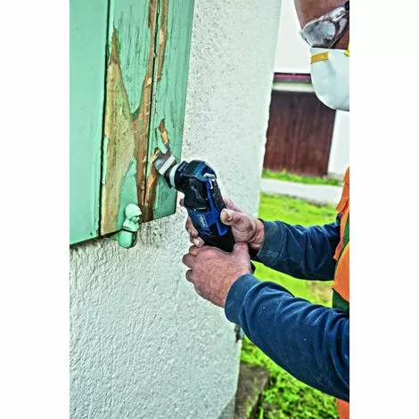 Pack SCHEPPACH Outil Multifonctions Sans Fil 20V CMT200-20ProS - 1 Batterie 2.0Ah - 1 Chargeur Rapide 4 Pack SCHEPPACH Outil Multifonctions Sans Fil 20V CMT200-20ProS - 1 Batterie 2.0Ah - 1 Chargeur Rapide – Image 2