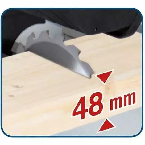 Scheppach Scie à Table 8" HS80 - Ø210mm | 230V | 1200W 7 Scheppach Scie à Table 8" HS80 - Ø210mm | 230V | 1200W – Image 5