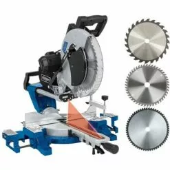 Pack SCHEPPACH Scie à Onglet Radial - 305 Mm - 2000W - HM140L - 1 Lame 60 Dents