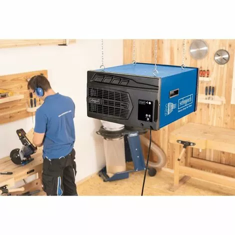 SYSTEME DE FILTRATION D'AIR FILTRE A AIR DEPURATEUR 100W SCHEPPACH HDA-14 3 SYSTEME DE FILTRATION D'AIR FILTRE A AIR DEPURATEUR 100W SCHEPPACH HDA-14 – Image 2