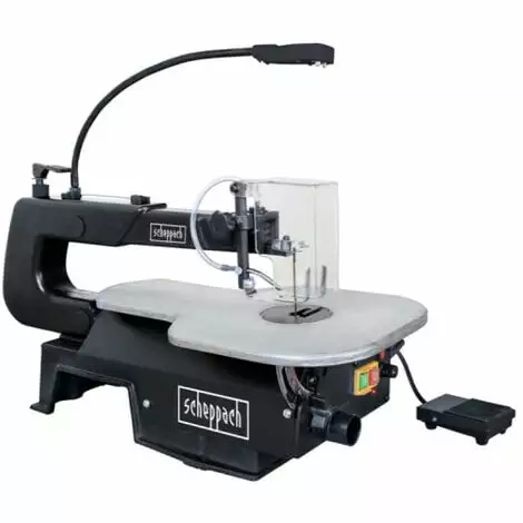 Scie à Chantourner à Pédale SCHEPPACH - 125 W - 400 Mm - DECO-XL - Black Edition 3 Scie à Chantourner à Pédale SCHEPPACH - 125 W - 400 Mm - DECO-XL - Black Edition