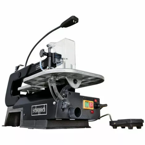 Scie à Chantourner à Pédale SCHEPPACH - 125 W - 400 Mm - DECO-XL - Black Edition 5 Scie à Chantourner à Pédale SCHEPPACH - 125 W - 400 Mm - DECO-XL - Black Edition – Image 3