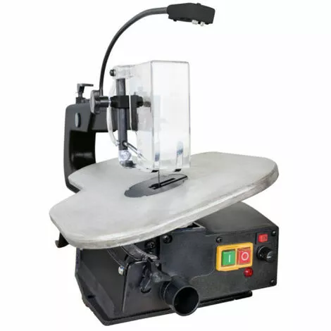 Scie à Chantourner à Pédale SCHEPPACH - 125 W - 400 Mm - DECO-XL - Black Edition 6 Scie à Chantourner à Pédale SCHEPPACH - 125 W - 400 Mm - DECO-XL - Black Edition – Image 4