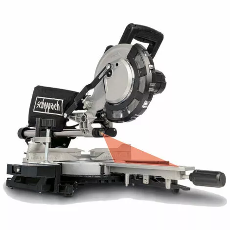 Pack SCHEPPACH Scie à Onglet Radiale - 2000W - 2 Lames - 216 Mm - HM216 - Black Edition - Support UMF1600 7 Pack SCHEPPACH Scie à Onglet Radiale - 2000W - 2 Lames - 216 Mm - HM216 - Black Edition - Support UMF1600 – Image 5