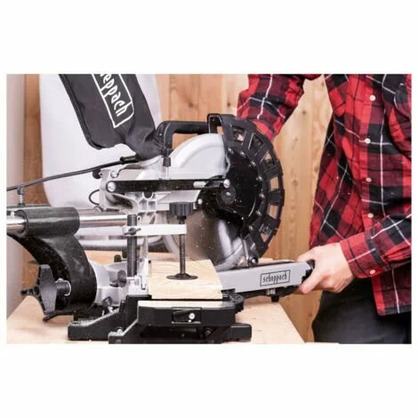 Pack SCHEPPACH Scie à Onglet Radiale - 2000W - 2 Lames - 255 Mm - HM254 - Black Edition - Support UMF1550 5 Pack SCHEPPACH Scie à Onglet Radiale - 2000W - 2 Lames - 255 Mm - HM254 - Black Edition - Support UMF1550 – Image 3