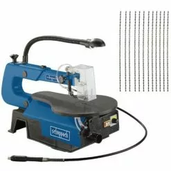 Pack SCHEPPACH Scie à Chantourner DECOFLEX - 125W - Lot De 12 Lames - 38 Dents