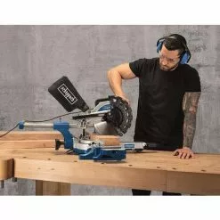 SCHEPPACH Scie à Onglet Composée Coulissante HM254 - 2000W | 255mm | Laser, LED Et Table Rotative | 2 Lames De Scie - Edition 2022 -Promos SCHEPPACH Boutique 54590407 4