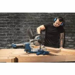 SCHEPPACH Scie à Onglet Composée Coulissante HM254 - 2000W | 255mm | Laser, LED Et Table Rotative | 2 Lames De Scie - Edition 2022 -Promos SCHEPPACH Boutique 54590407 5