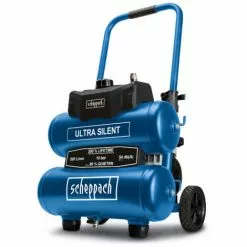 Pack SCHEPPACH Compresseur Super Silencieux - 2 X 10L - 750W - HC20Si-Twin - Tuyau 15m - Perceuse Pneumatique -Promos SCHEPPACH Boutique 54687115 5