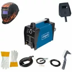 Pack SCHEPPACH Découpeur Plasma - PLC40 - Casque Soudure - AWH500FL - Gants De Protection