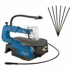 Pack SCHEPPACH Scie à Chantourner DECOFLEX - 125W - Lot De 6 Lames - 10 Dents