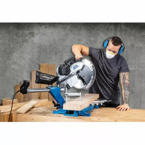 Scie A Onglet Radiale SCHEPPACH HM140L - 305 Mm - 2000W 6 Scie A Onglet Radiale SCHEPPACH HM140L - 305 Mm - 2000W – Image 4