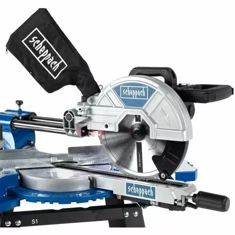 SCIE A ONGLET RADIALE SCHEPPACH 254 MM AVEC PIÉTEMENT ET 2EME LAME - HM254CD 5 SCIE A ONGLET RADIALE SCHEPPACH 254 MM AVEC PIÉTEMENT ET 2EME LAME - HM254CD – Image 3