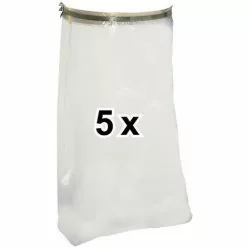 5 PIECES SACS RECEPTEURS ACCESSOIRES OPTIONNELS POUR ASPIRATEUR SCHEPPACH DC500