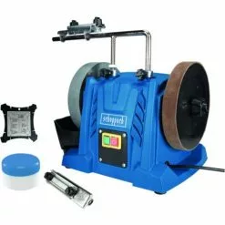 Affûteuse à Eau Tiger 5000S SCHEPPACH + Gabarit Universel 70 + Pâte à Peler - 5903205901