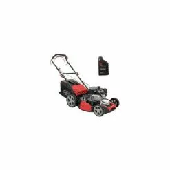 Tondeuse Thermique Autotractée 6 En 1 SCHEPPACH MS175-51 - 4000W, 173cm3 - 51 Cm De Largeur De Coupe + Bidon D'huile 0,6L